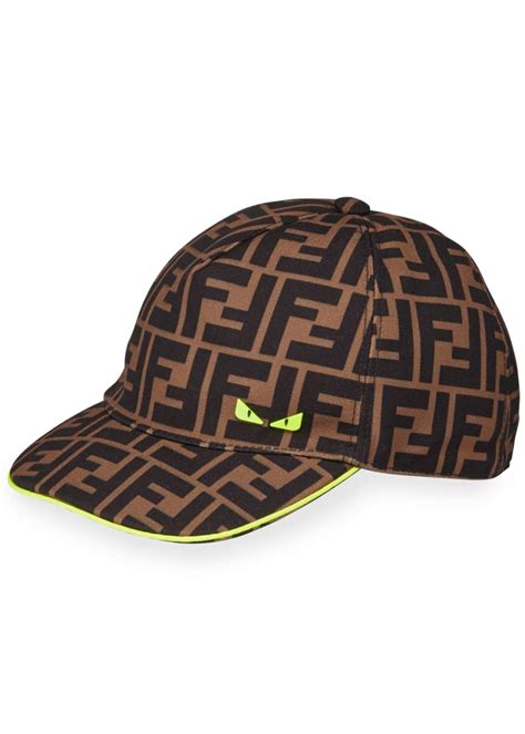 fendi baseball cap|fendi monster eyes baseball cap.